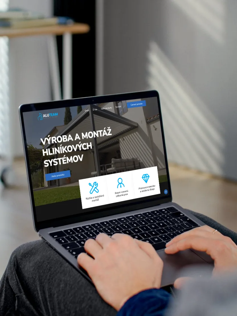 Hliníkové pergoly a zimné záhrady — päť produktových sekcií